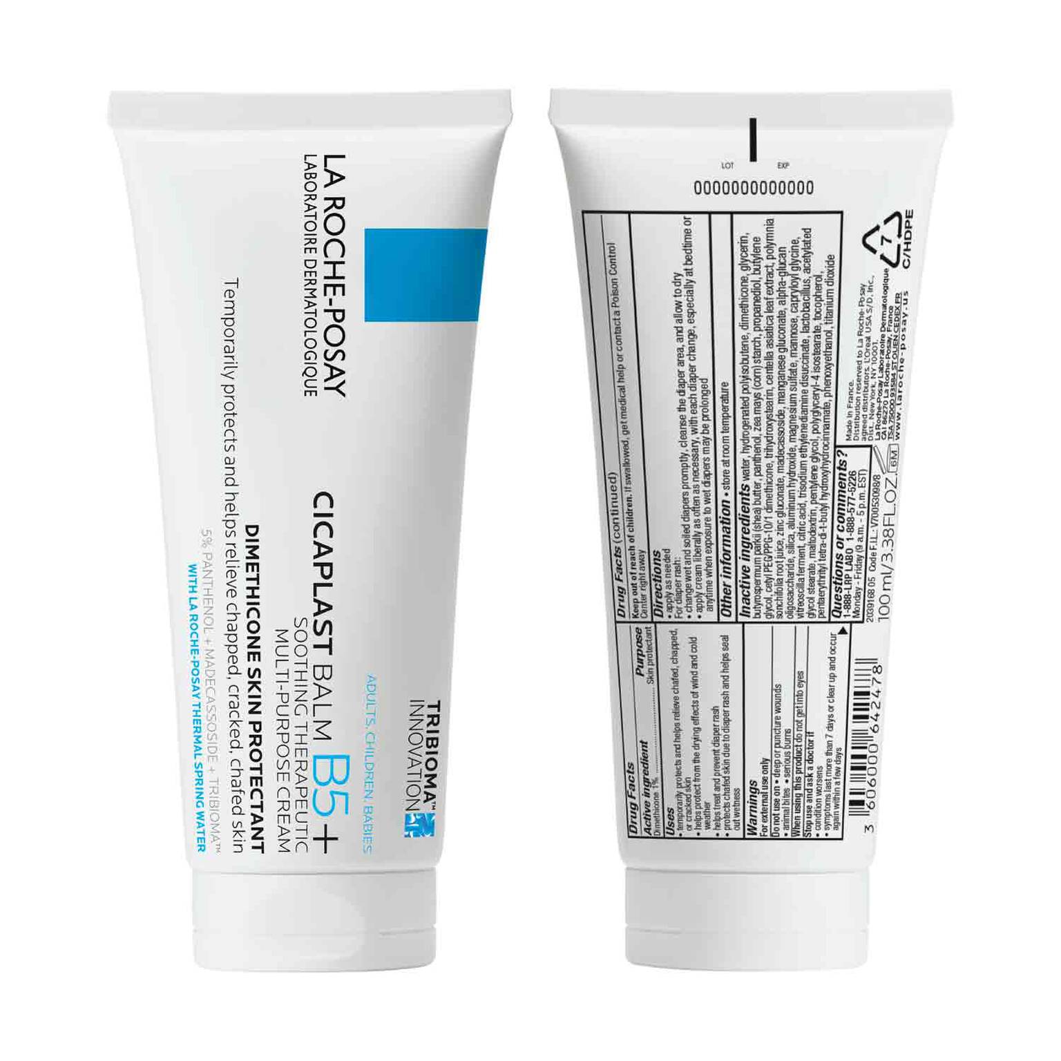 cicaplast-balm-b5-soothing-therapeutic-multi-purpose-cream-j2 LaRochePosay-Product-Skincare-Cicaplast-Baume-B5+-100ml-3337875816809-ATF-PIM-packshot-front-back.jpg