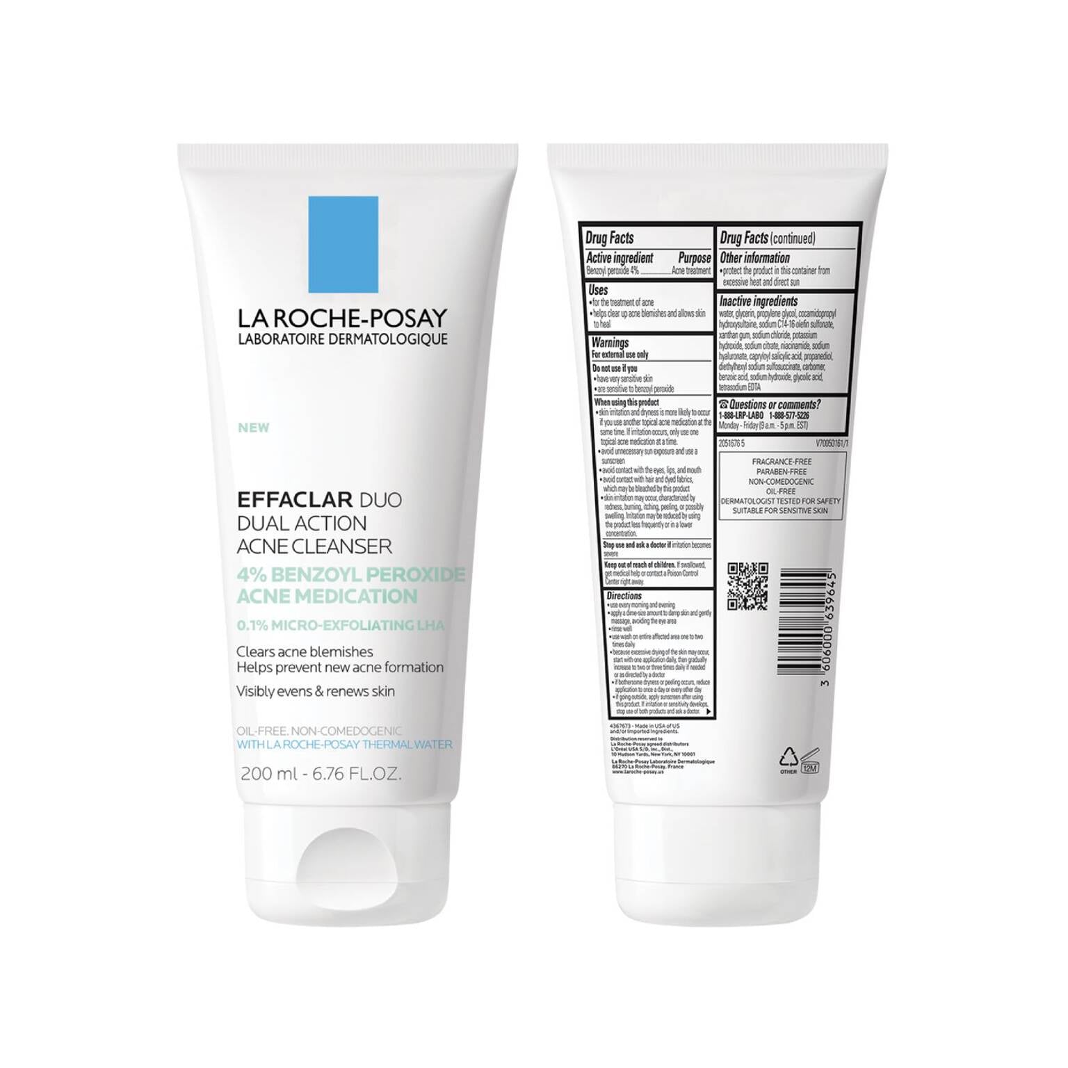 effaclar-dual-action-acne-face-wash-with-4-benzoyl-peroxide-t9 LaRochePosay-Product-Skincare-Effaclar-Duo-Dual-Cleanser-200ml-3606000639645-ATF-PIM-packshot-texture.jpg